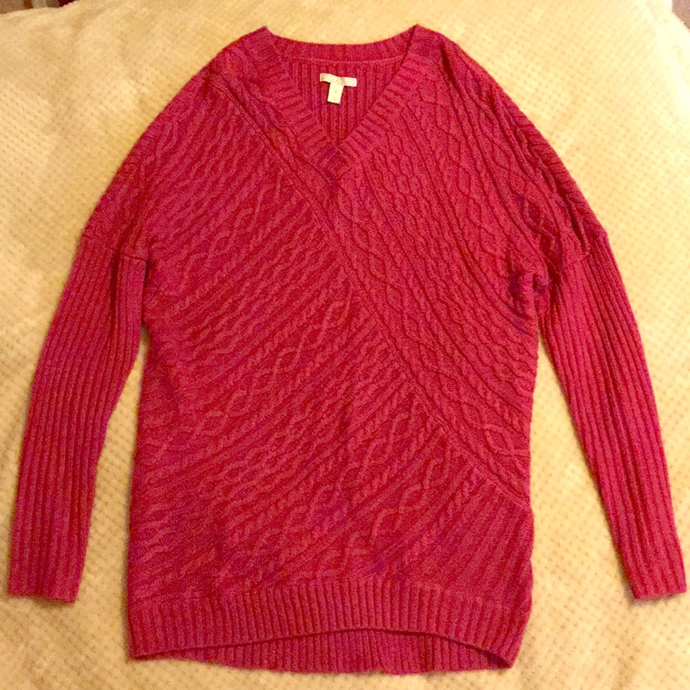 NWT women’s Dana Buchman size L pink sweater